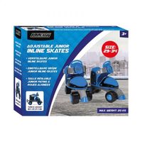 Alert Inline Skates Junior Jongens Maat 29-34 Blauw - thumbnail