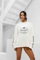 Equalité Bouquet Longsleeve T-Shirt Dames Gebroken Wit - Maat XS - Kleur: Gebroken Wit | Soccerfanshop