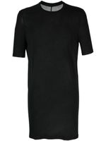 Rick Owens t-shirt à coupe longue - Noir