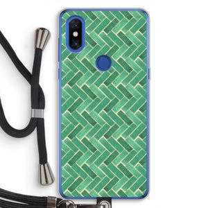 Moroccan tiles 2: Xiaomi Mi Mix 3 Transparant Hoesje met koord