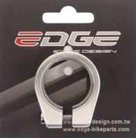 Edge Zadelpenklem ø31,8 mm aluminium met inbusbout zilver - thumbnail