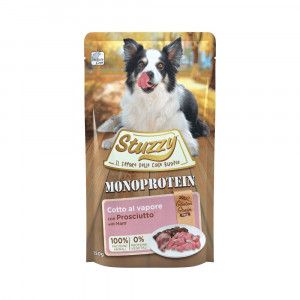 Stuzzy Dog Grain Free Monoprotein met ham nat hondenvoer 150 gram 4 x (12 x 150 g)
