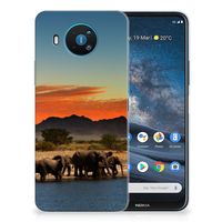 Nokia 8.3 TPU Hoesje Olifanten