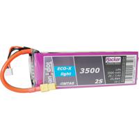 Hacker LiPo accupack 7.4 V 3500 mAh Aantal cellen: 2 10 C Softcase XT60