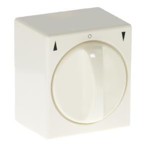 Opbouw jaloezie-draaischakelaar creme - 4660100