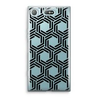 Geometrisch patroon: Sony Xperia XZ1 Compact Transparant Hoesje