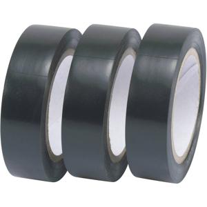 TRU COMPONENTS 1563959 Isolatietape-set Zwart (l x b) 10 m x 15 mm 3 stuk(s)