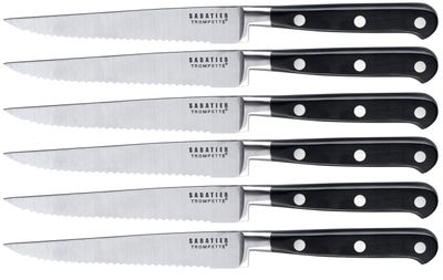 Richardson Sheffield Sabatier Trompette 6-delige steakmessenset
