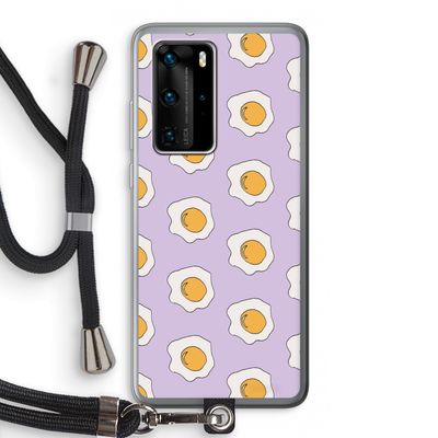 Bacon to my eggs #1: Huawei P40 Pro Transparant Hoesje met koord
