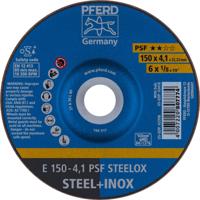 PFERD 62015520 Psf Steelox Afbraamschijf gebogen Diameter 150 mm Boordiameter 22.23 mm 10 stuk(s) - thumbnail