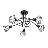 Kroonluchter ARTEMIS 5S zwart