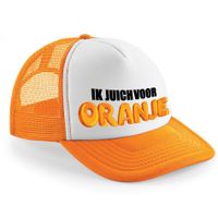 Snapback/cap - ik juich voor oranje - koningsdag/voetbal supporter - WK/EK - thumbnail