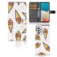 Samsung Galaxy A53 | Book Cover | Icecream