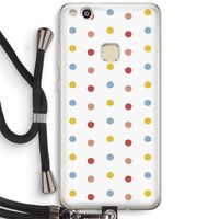 Bollen: Huawei Ascend P10 Lite Transparant Hoesje met koord