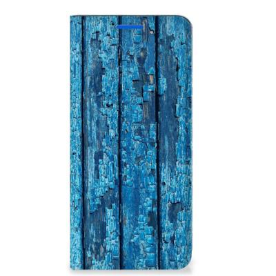 OPPO Reno6 5G Book | Wallet Case | Wood Blue OPPO Reno6 5G Book | Wallet Case | Wood Blue