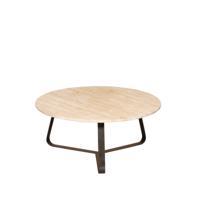 Micka Black Travertine Salontafel Rond M