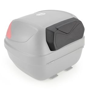 GIVI E197 rugsteun voor E300, topkoffer op de moto, Zwart