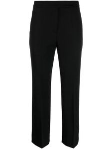 Tory Burch pantalon de tailleur court en laine - Noir