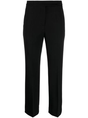 Tory Burch pantalon de tailleur court en laine - Noir