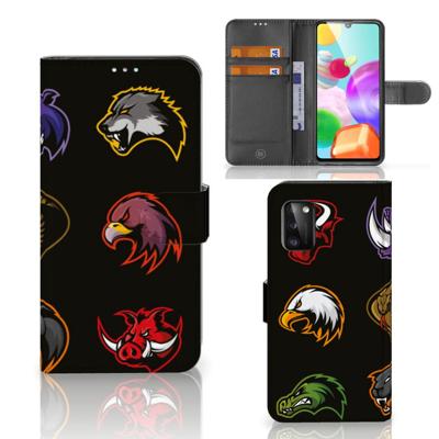 Samsung Galaxy A41 Leuk Hoesje Cartoon | Portemonnee hoesje