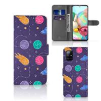 Samsung Galaxy A71 | Wallet Case | met Pasjes | Space