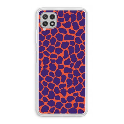 Purple Giraffe: Samsung Galaxy A22 4G Transparant Hoesje