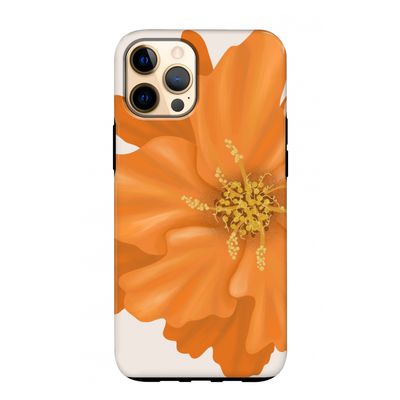Orange Ellila flower: iPhone 12 Pro Max Tough Case