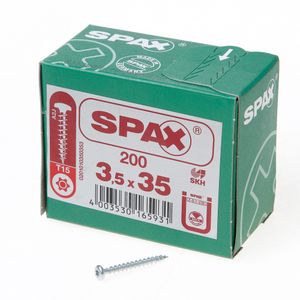 Spax bolkop t15 3,5x35(1000)