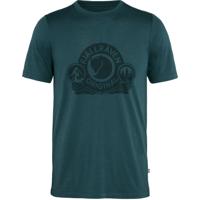 Fjallraven Abisko Wool Classic SS T-shirt Heren Dark Navy M
