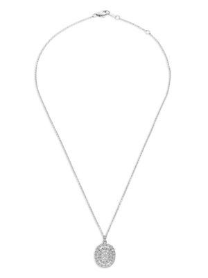 LEO PIZZO collier Must Have en or blanc 18ct serti de diamants - Argent