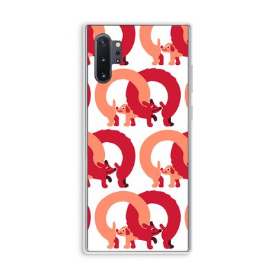 Dogs: Samsung Galaxy Note 10 Plus Transparant Hoesje