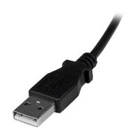 StarTech.com 2 m micro USB-kabel A-naar-micro-B met neerwaartse hoek - thumbnail