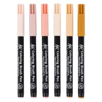 Sakura unieke manga-coll. van 6 koi colouring penseel pens