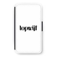 Topwijf Wit: iPhone 11 Pro Flip Hoesje