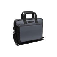 The Chesterfield Brand Narvik - Leren Laptoptas - Lichtgrijs/Zwart
