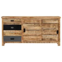 The Living Store Dressoir - Mangohout - 160 x 40 x 80 cm - Met opbergruimte - thumbnail