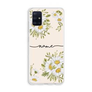 Daisies: Galaxy A51 4G Transparant Hoesje