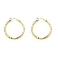 Go Dutch Label Creolen 3 cm Goud