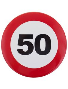 Button 50 jaar feest