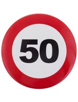 Button 50 jaar feest