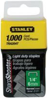 Stanley nietjes type A, 6 mm, doos van 1.000 nietjes