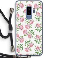 Kleine roosjes: Samsung Galaxy S9 Plus Transparant Hoesje met koord