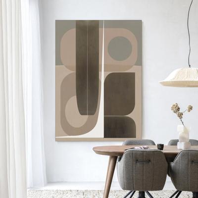 Urban Cotton Wandkleed 'Delicate' 145 x 190cm in Frame - black