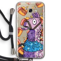 Loot Burger: Samsung Galaxy A5 (2017) Transparant Hoesje met koord