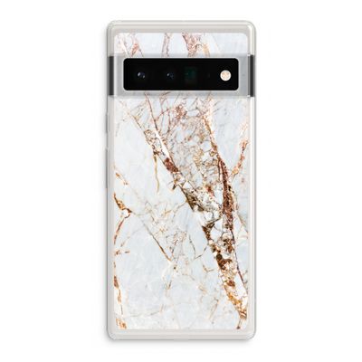 Goud marmer: Google Pixel 6 Pro Transparant Hoesje