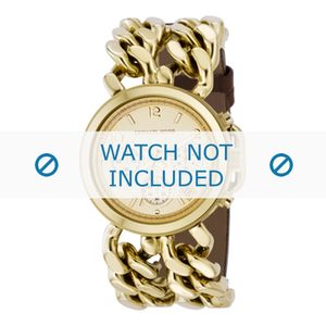 Michael Kors horlogeband MK3135 Staal Goud 22mm