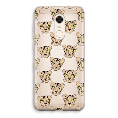 Tijger: Xiaomi Redmi 5 Transparant Hoesje