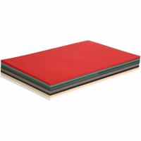 Colortime Kerst karton, a3, vel 297x420 mm, 180 gr, diverse kleuren, 300 div vellen/ 1 doos