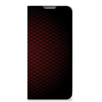 OPPO Reno8 Lite | Hoesje met Magneet | Geruit Rood