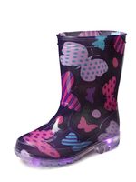 Gevavi Boots Mila PVC Kinderlaars met led-lampjes - Paars